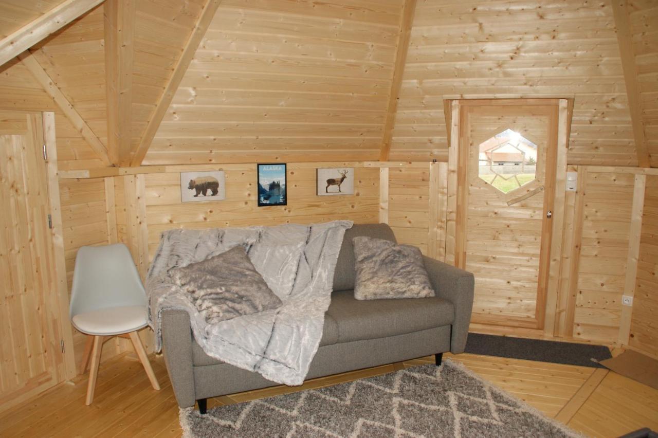 Les Cabanes Du Grand Nord Pradines  Luaran gambar